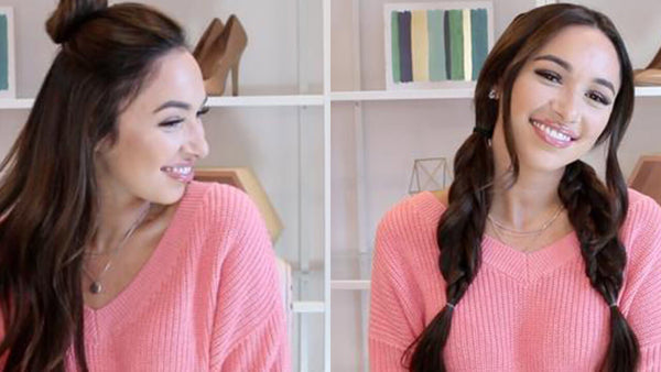 8 Super Quick & Easy 2-Minute Hairstyles blog image