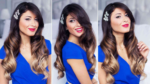 Glam Holiday Waves | Holiday Hairstyle blog image