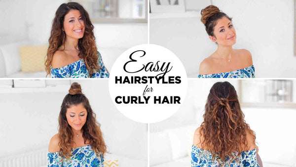 Easy Hairstyles for Curly Hair blog image
