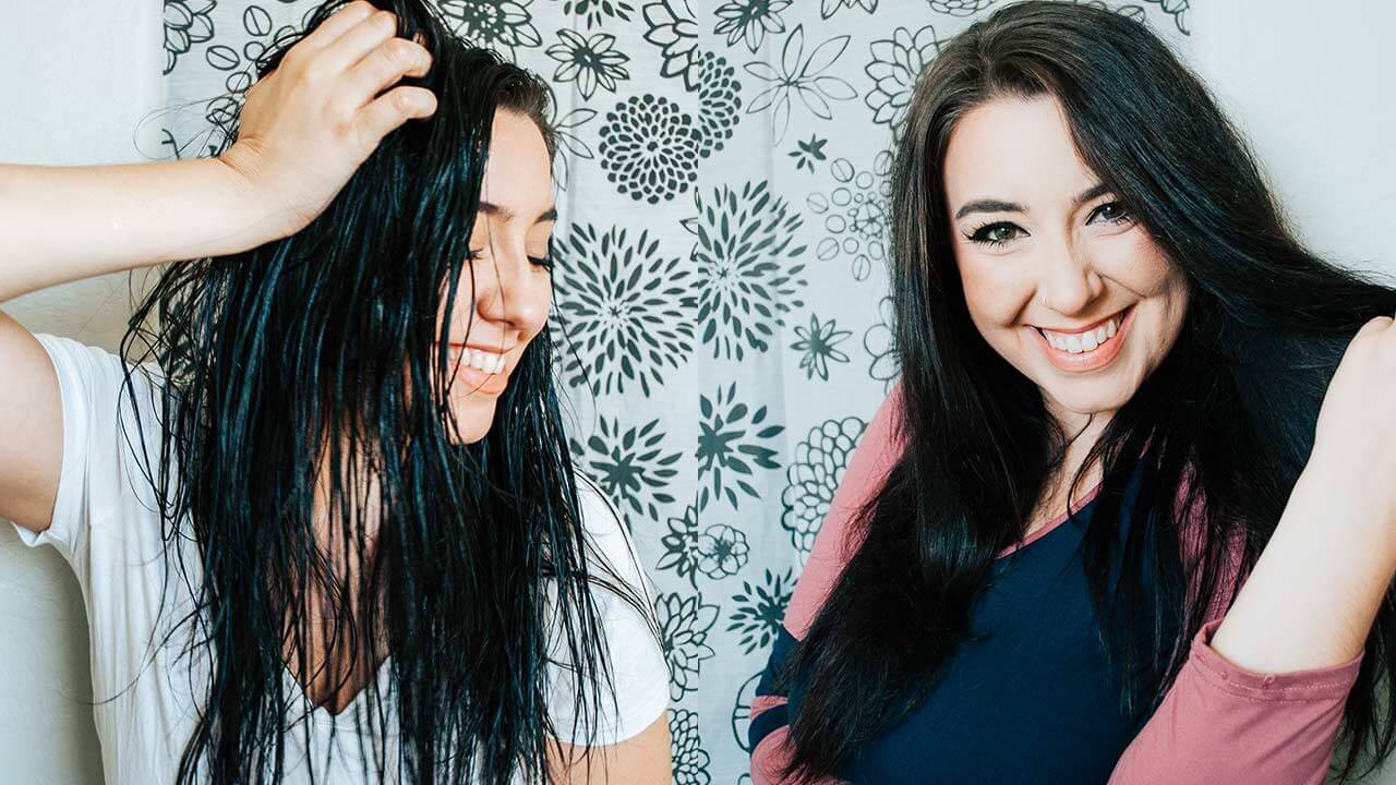 Luxy® Hair - Challenge: a month of coconut oil (before & after)