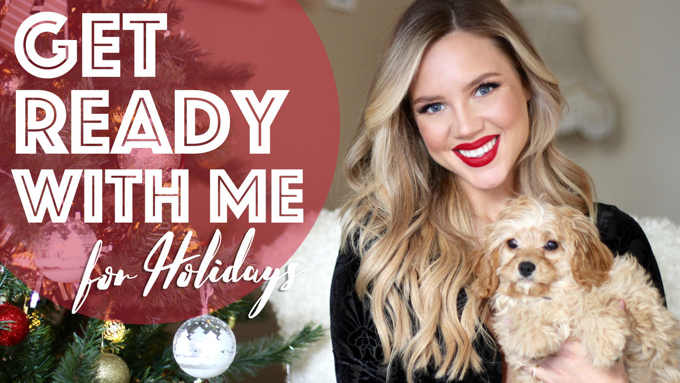 Luxy® Hair - Holiday Hair and Makeup: Get Ready With Me