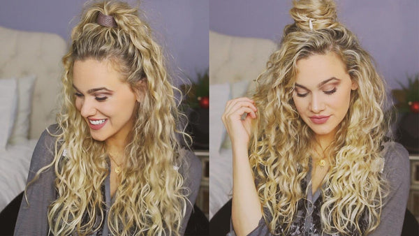 3 Easy Holiday Hairstyles for Curly Hair blog image
