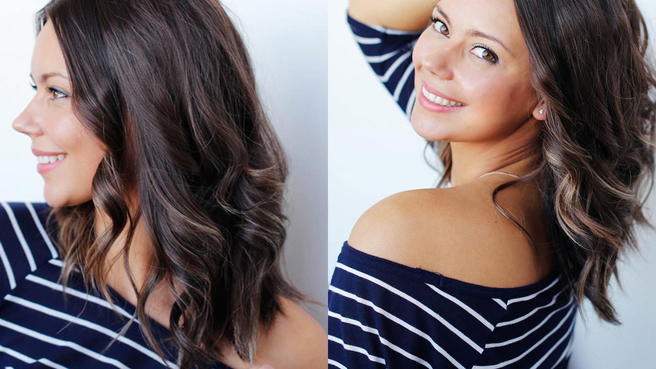 Luxy® Hair - How To Curl Short/Medium Hair With A Straigthener