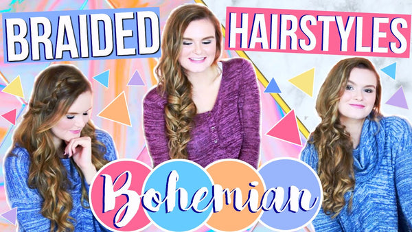 3 Easy Braided Boho Hairstyles blog image