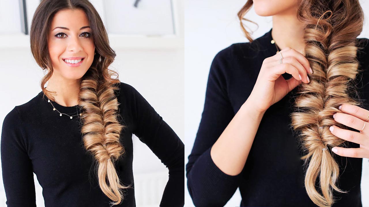 Luxy® Hair - Faux Fishtail Braid