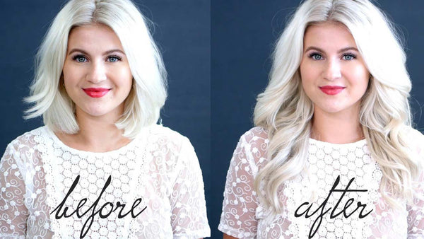 How To Blend Hair Extensions With Short Hair blog image