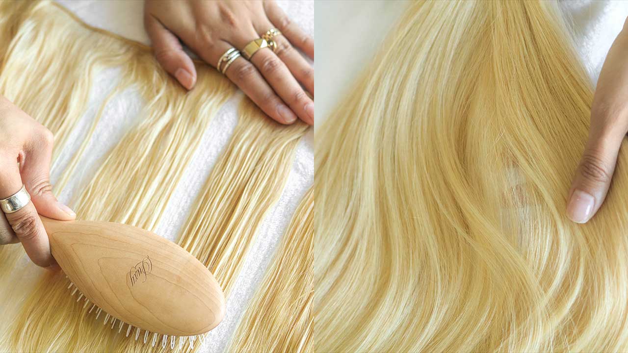 Luxy® Hair - 4 ways to air dry hair extensions