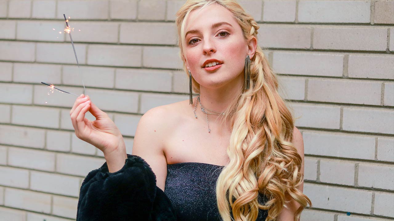 Luxy® Hair - Holiday Hair and Makeup: Luxy Office Party