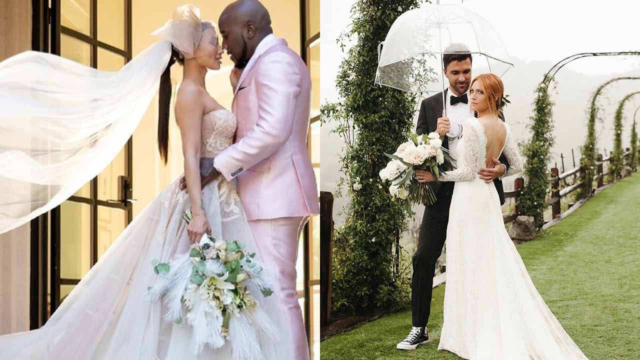 Luxyยฎ Hair - Celebrity Wedding Hairstyles