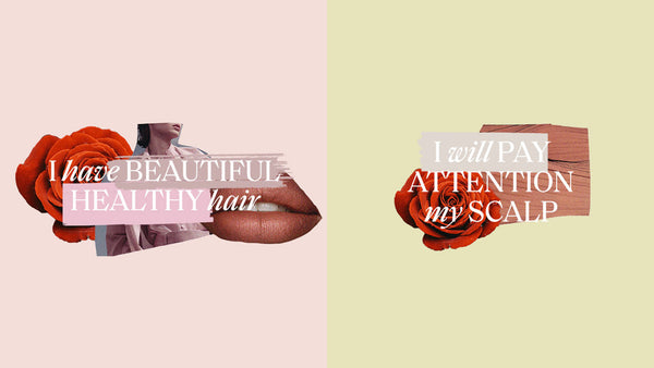 Manifest Healthy Hair with these 12 Positive Affirmations blog image