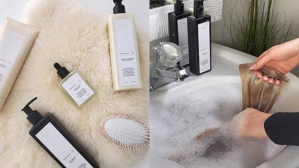 How to Wash Clip-In Hair Extensions blog image