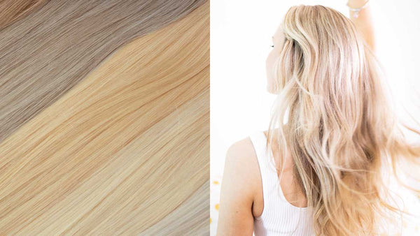 How to choose your perfect shade of blonde Luxy Hair extensions blog image