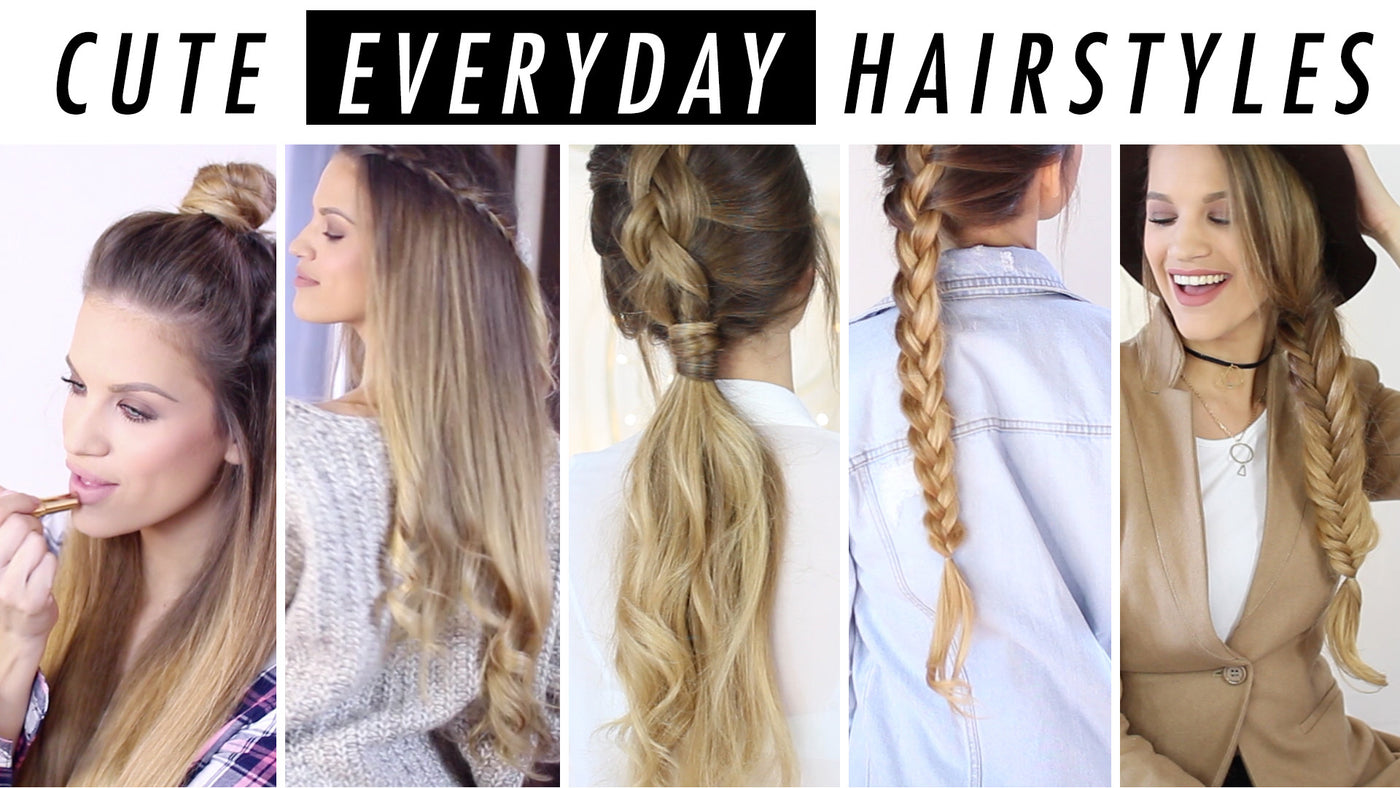 Luxy® Hair - Everyday Hairstyle Ideas: 5 Days Of Hair & Outfit Inspo
