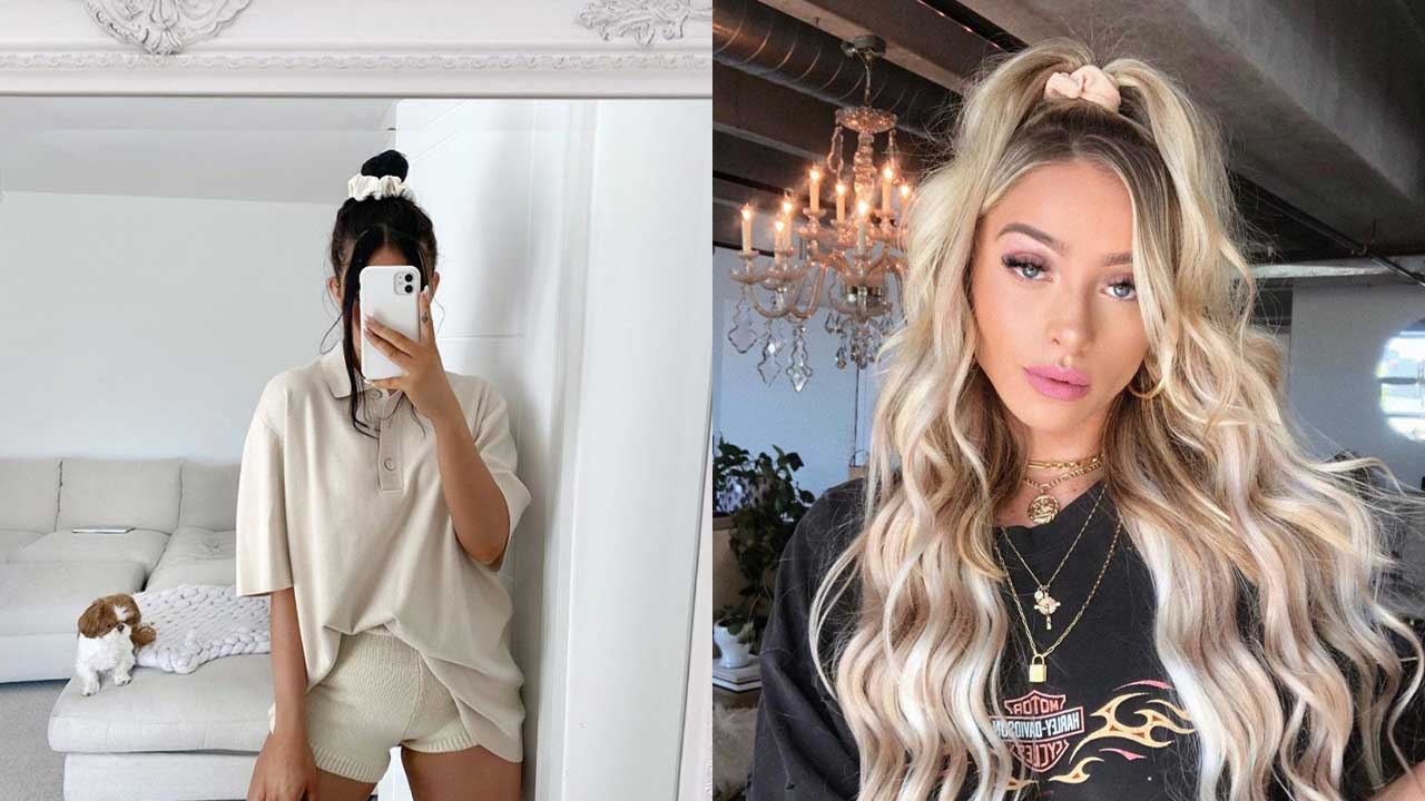 Luxy® Hair - 25 scrunchie hairstyles for the modern 90's girl