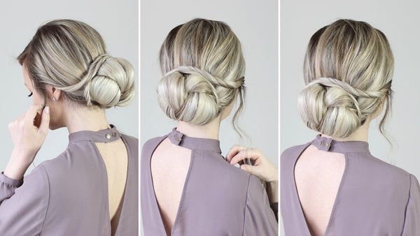 How-to: Romantic Updo Hair Style for Special Occasions blog image
