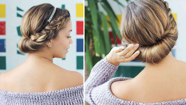 Easy Updo For Short Hair blog image