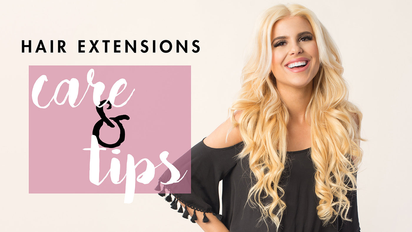 Luxy® Hair - Hair Extension Care: How to Properly Care for Hair Extensions