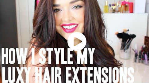 Luxy® Hair - Chloé Zadori - How I style my Luxy Hair Extensions
