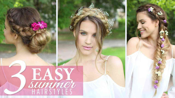 3 Easy Heatless Summer Hairstyles blog image