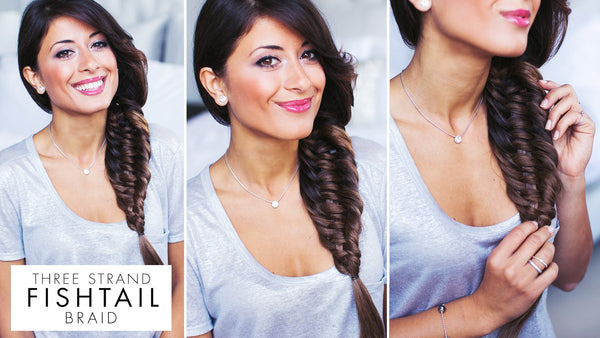 Three (3) Strand Fishtail Braid Tutorial blog image