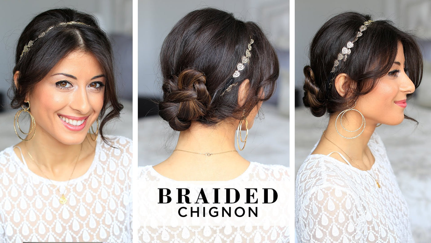 Luxy® Hair - Braided Chignon Hair Style