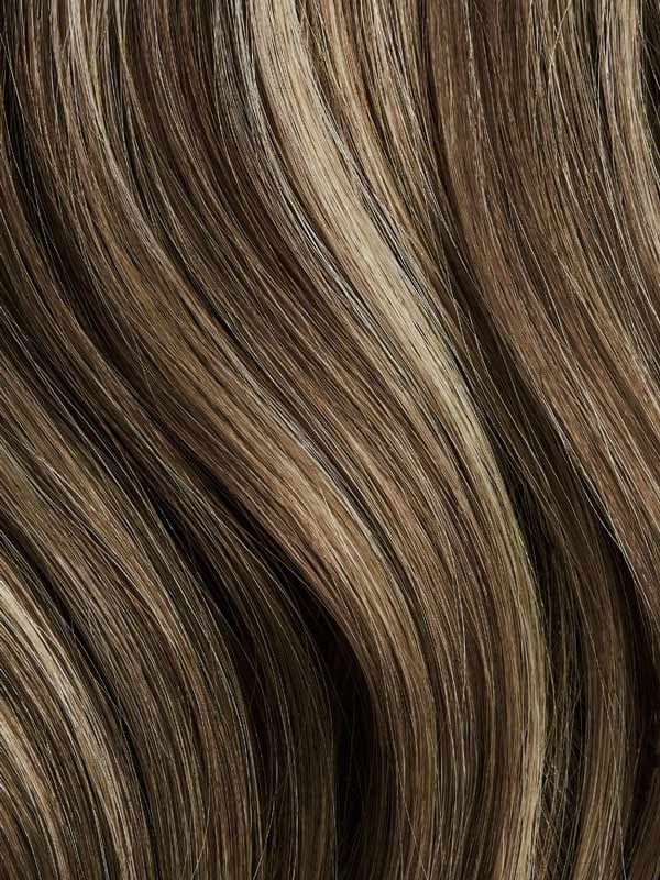 16” Ash Brown Highlights Scalp Hair Fill-Ins & Thinning Hair Fill-Ins Bundle (120g)