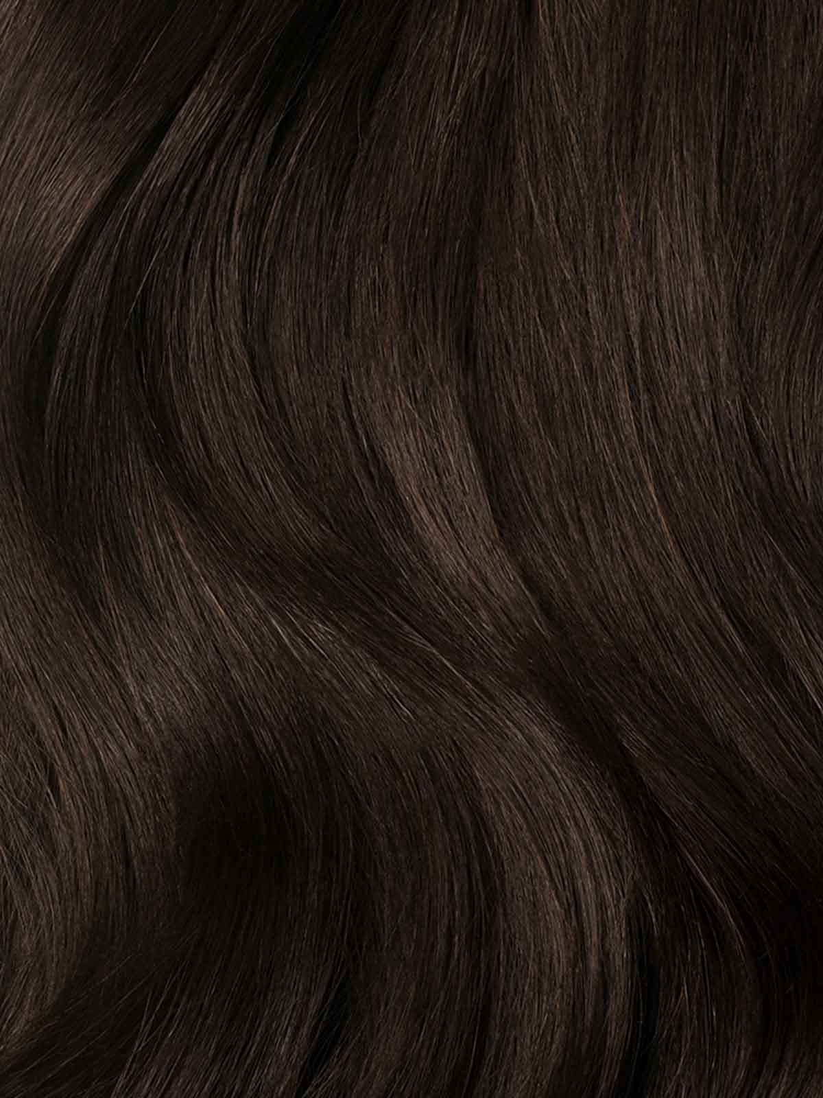 Dark Brown Clip-In Bun