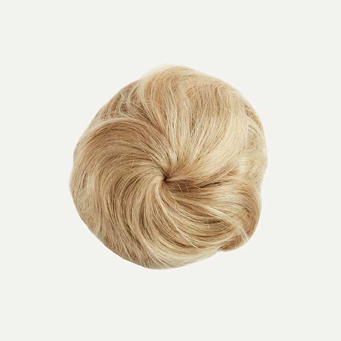 Dirty Blonde Highlights Clip-In Bun