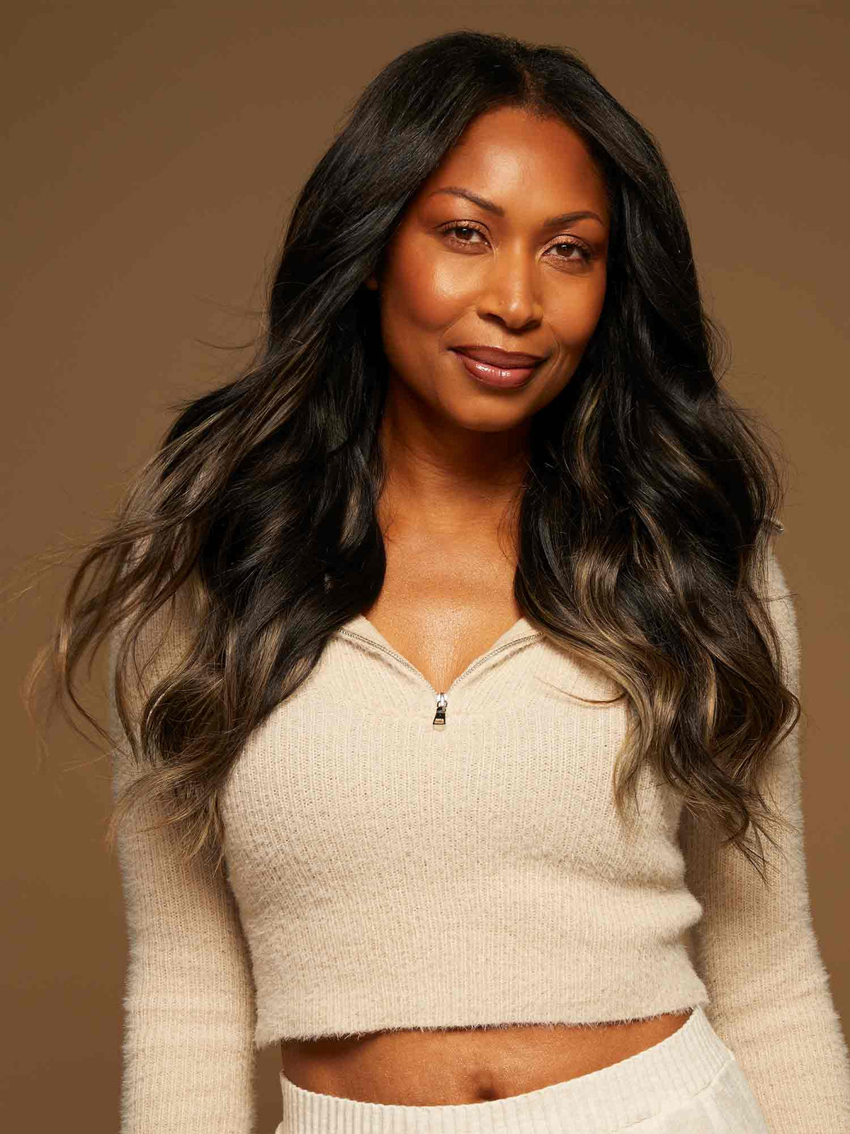 Luxy Hair x Aurora Lovestrand Off Black Bronde Balayage Romance Ready Kit