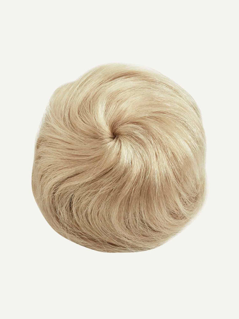 Beige Blonde Clip-In Bun