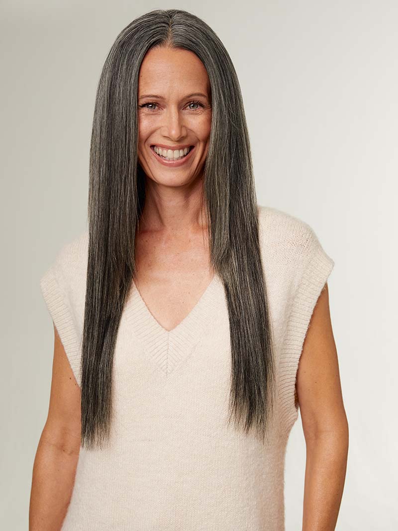 Luxy Hair x Aurora Lovestrand Dark Gray Romance Ready Kit