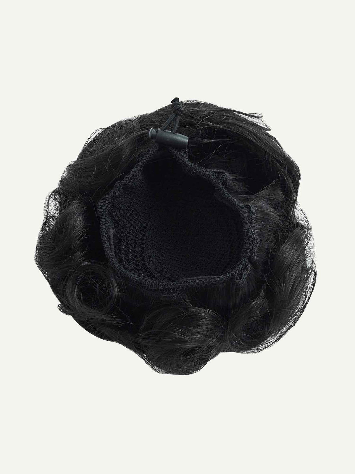 Jet Black Clip-In Bun