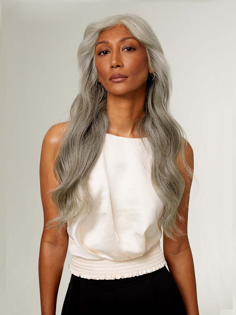 Luxy Hair x Aurora Lovestrand Light Gray Romance Ready Kit