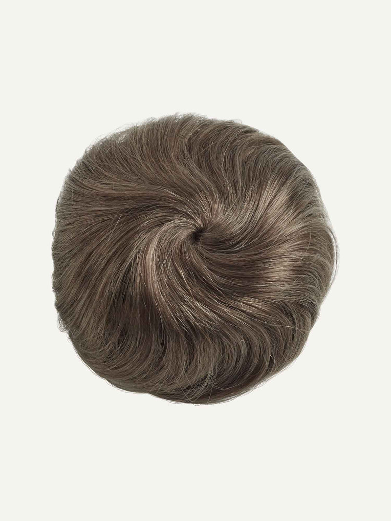 Sandy Brown Clip-In Bun