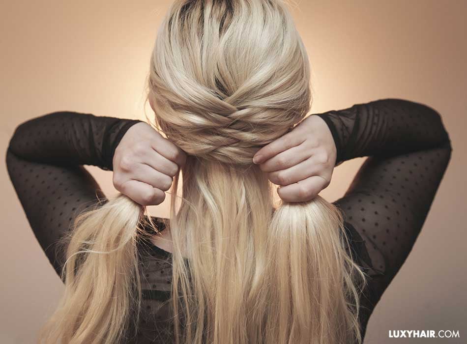 How to add hair to braids