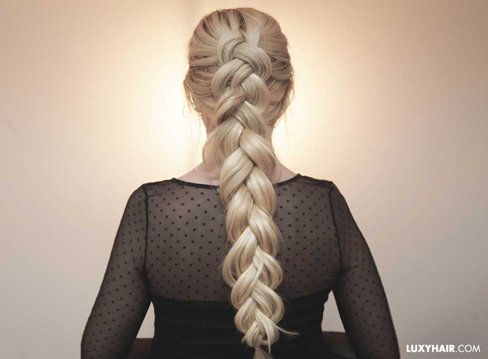 How to add hair to braids