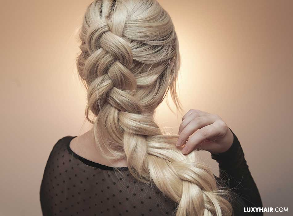 How to add hair to braids