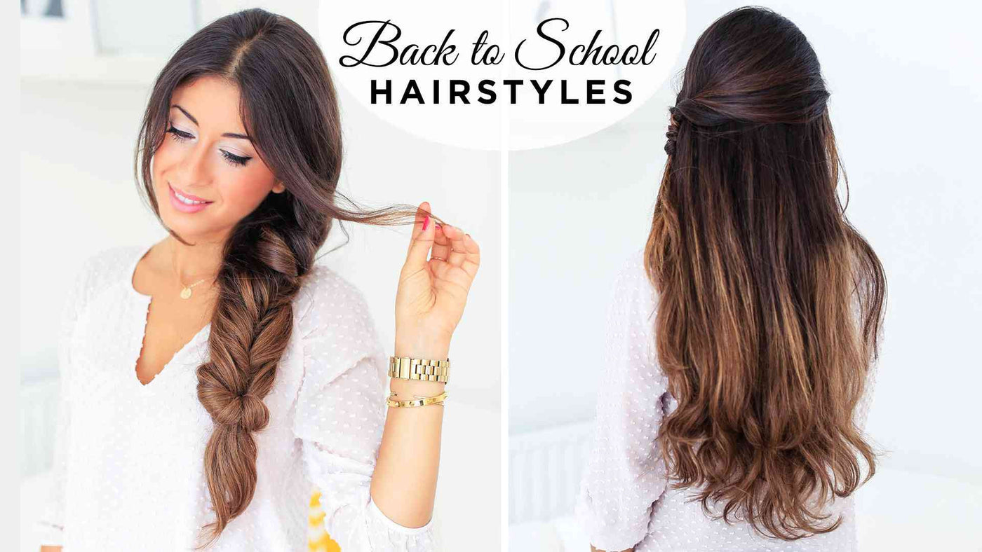 Luxy® Hair - Back To School Hairstyles ft. Fluffy Braid