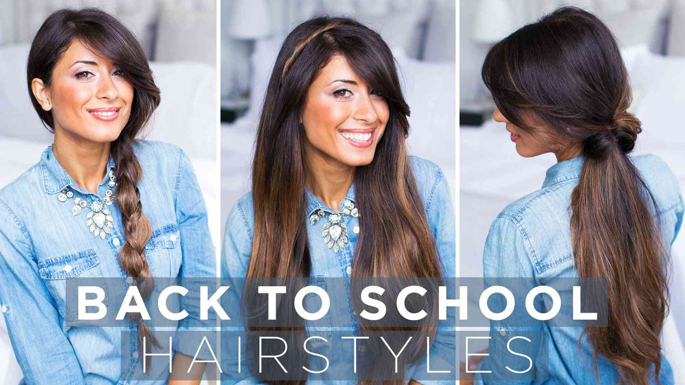 Luxy® Hair - Cute & Easy Back To School Hairstyles