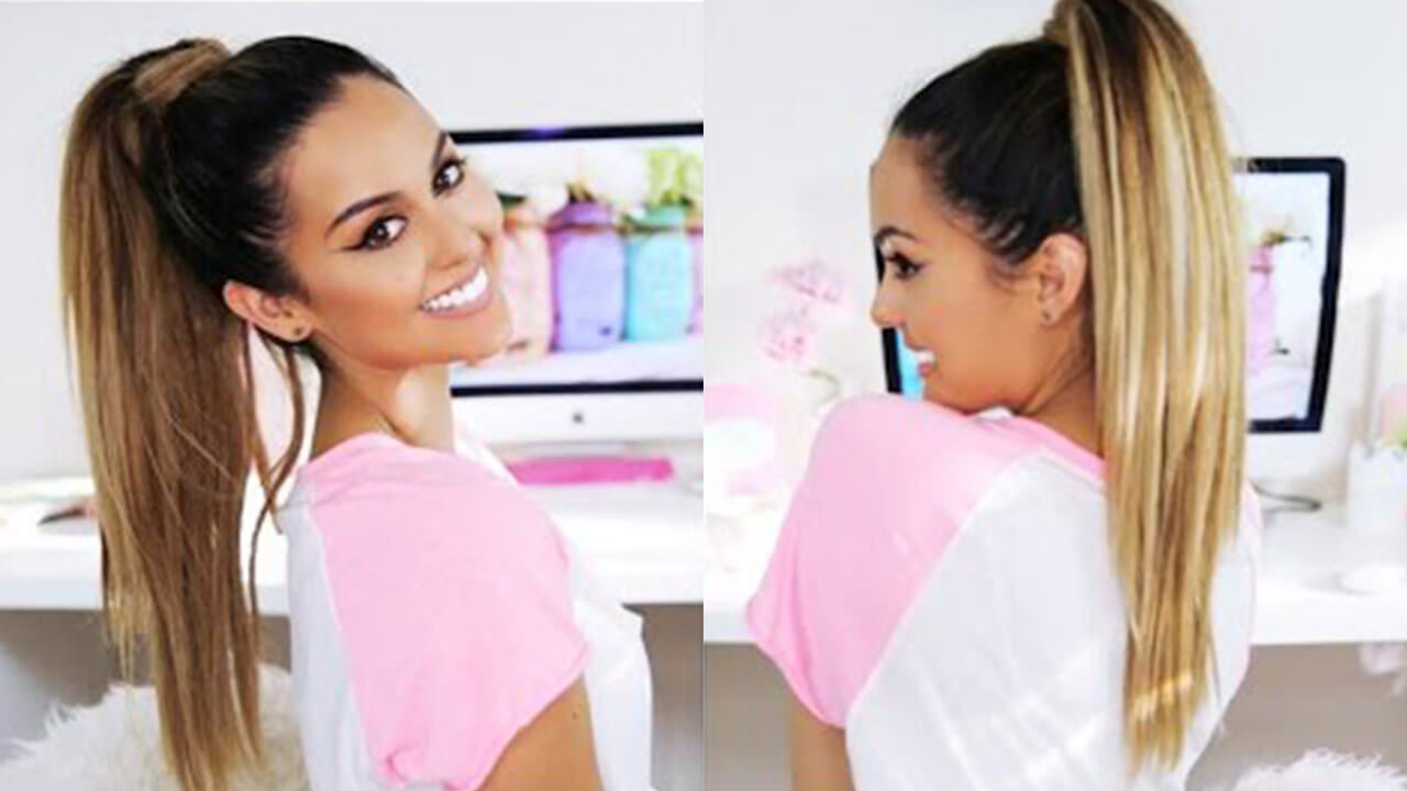 Luxy® Hair - Ariana Grande Inspired Ponytail (with extensions)