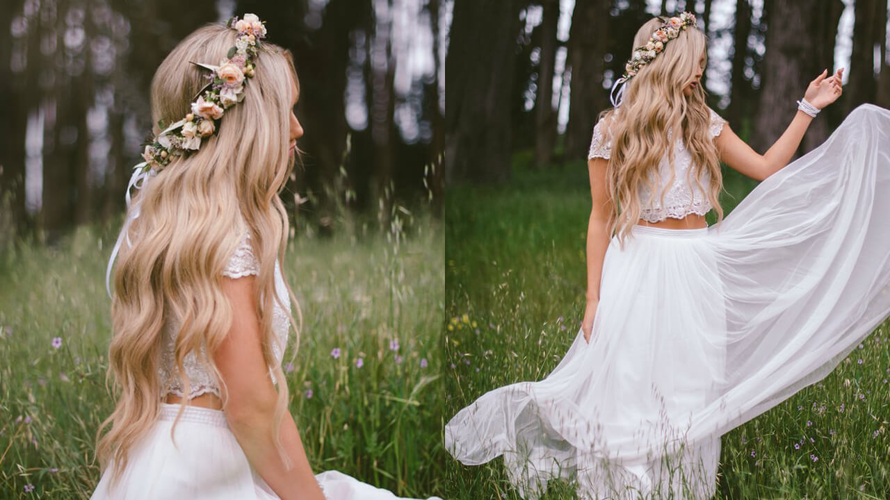 Luxy® Hair - Bride Guide Series: Bohemian Bride