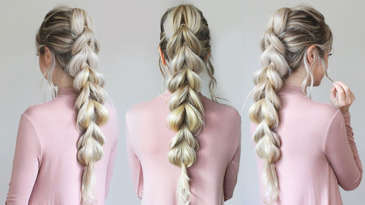 Luxy® Hair - How To: Pull-Through Braid | Easy Braid Hairstyle