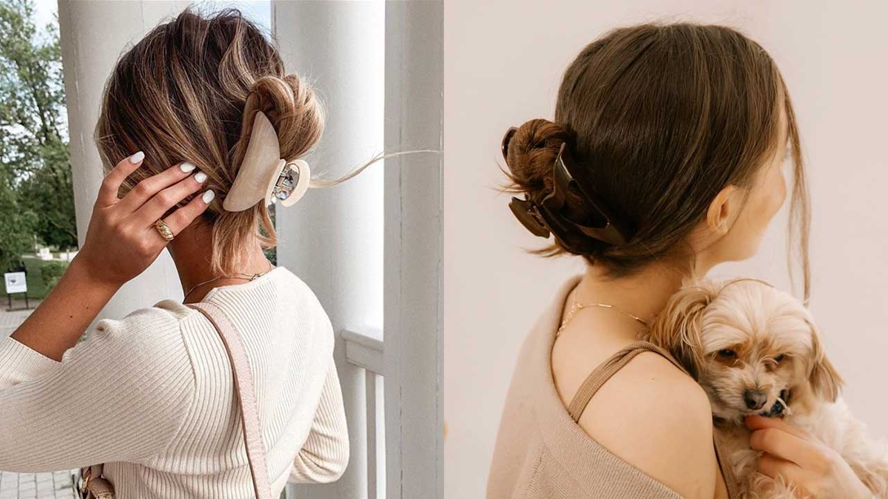 Claw Clip Hairstyles: 25 Easy Claw Clip Hairstyles For Any Hair