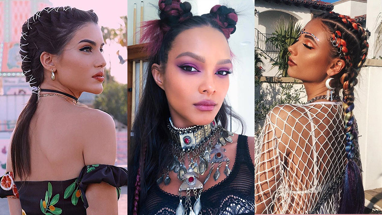 Luxy® Hair - Best Hairstyles for Summer Music Festivals Inspired by Coachella