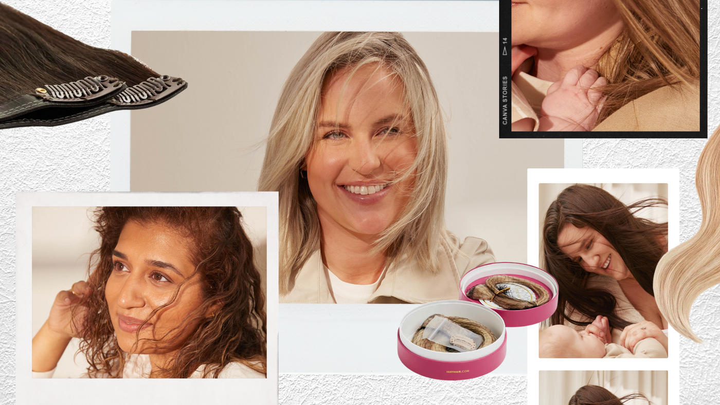 Luxy® Hair - Thinning Hair & Scalp Fill-ins: Hair Extensions for Thin Hair