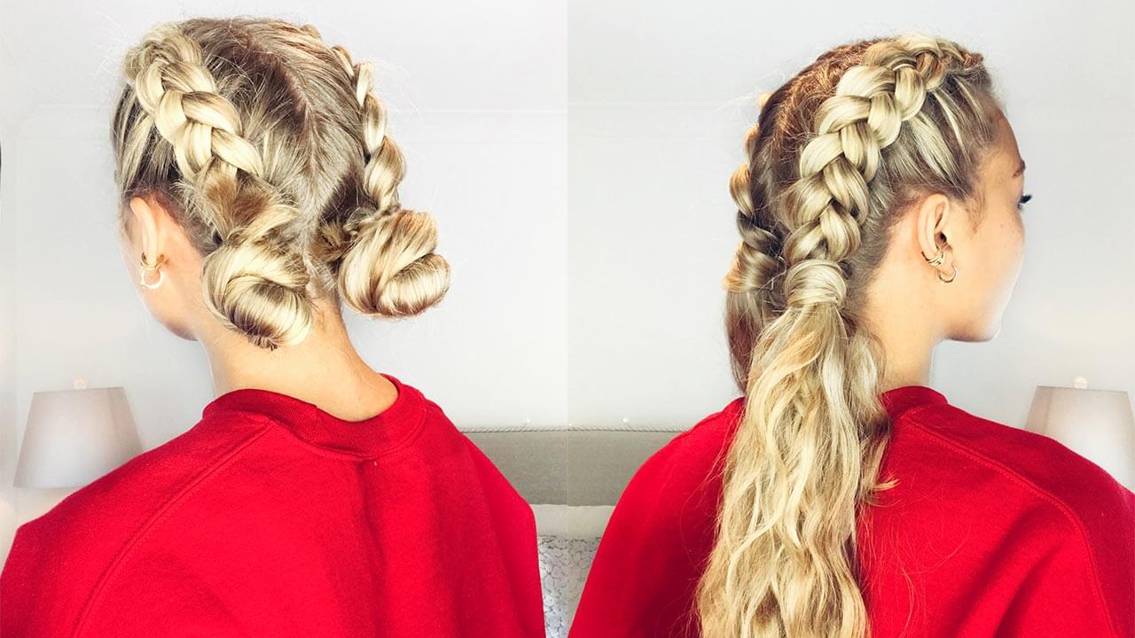 Valentine's Day Hairstyle Tutorial - Heart Braid Hairstyle - Hair Romance