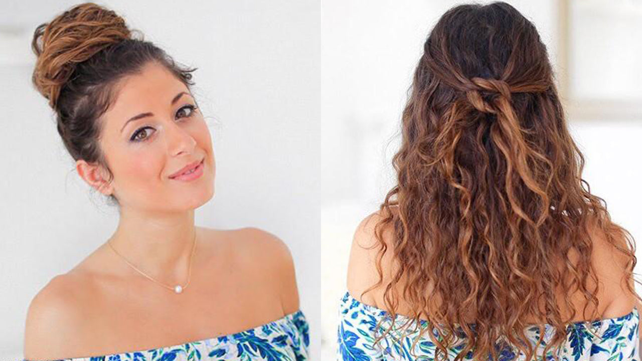 10 Easy Hairstyles for Frizzy Hair  AMR Hair  Beauty