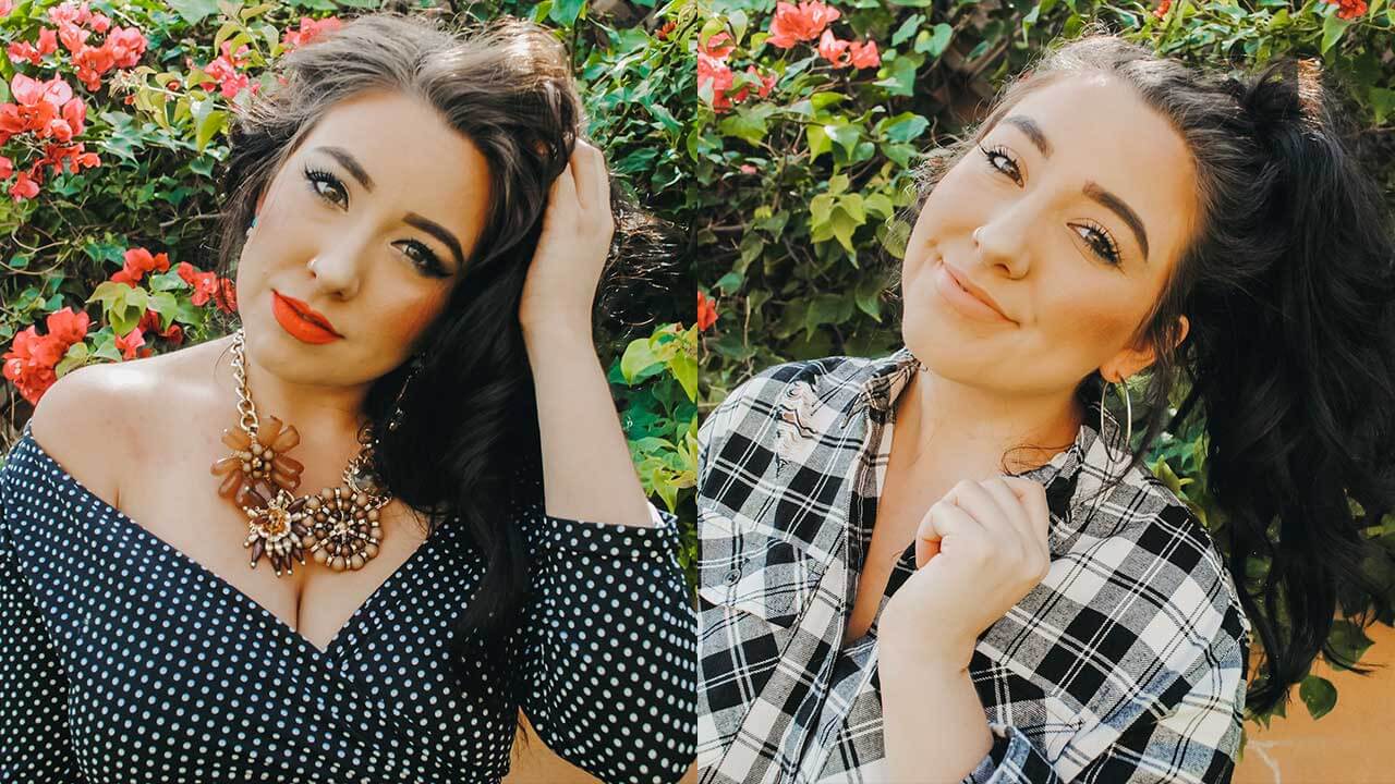 Luxy® Hair - Holiday hair looks to match your makeup