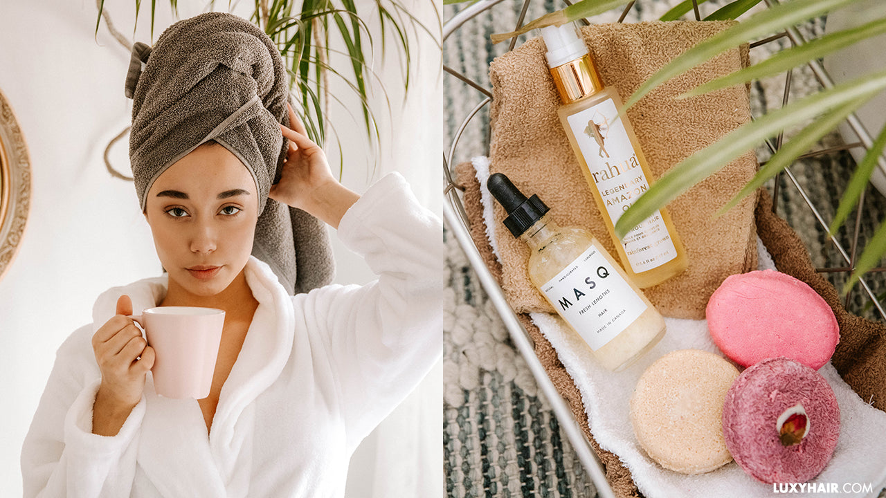 Luxy® Hair - 10 ways to reduce your hair routine’s carbon footprint