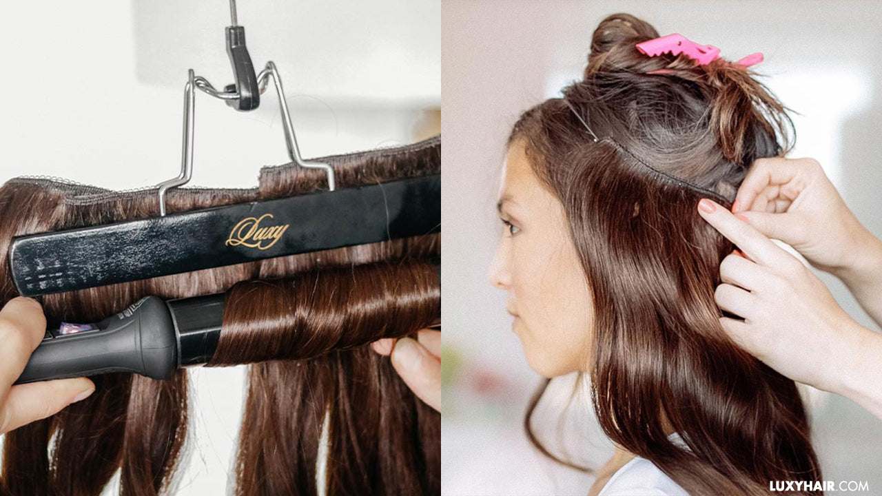 Luxy® Hair - How Do Hair Extensions Work? 5 Tips To Pick The Best Extensions For Your Hair Type